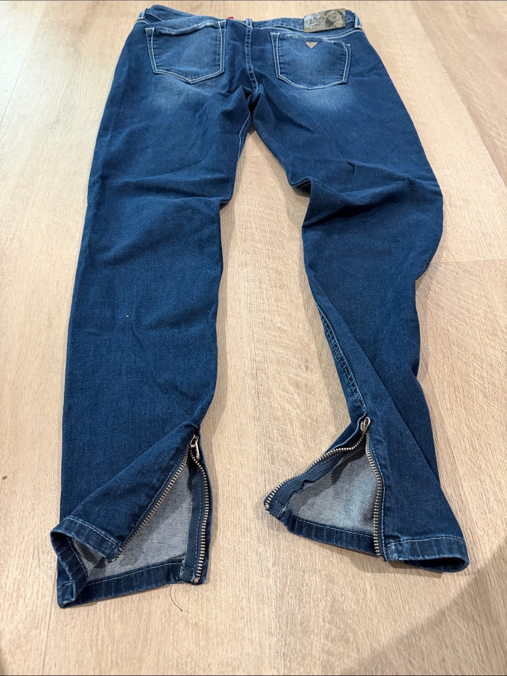 Guess Denim Jeans with Red Accent - Dark Blue - Picture 5 of 6